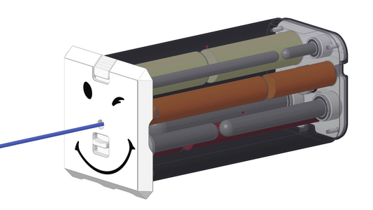 RUBY Patient QA Detector insert for fast, accurate single-point dose measurements.