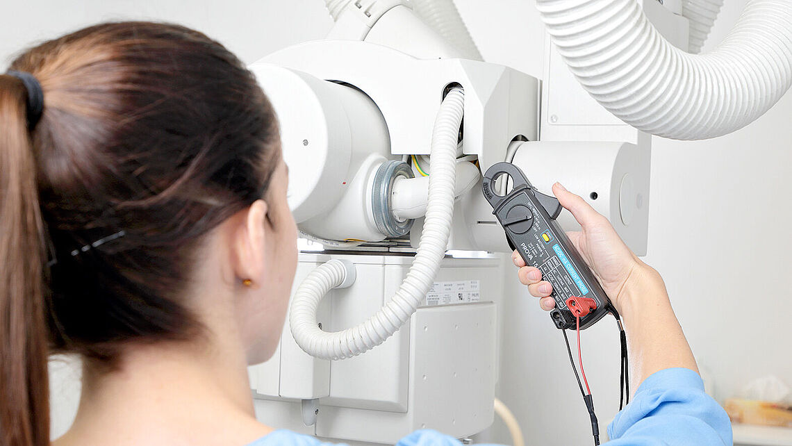 Current clamp for Nomex mAs