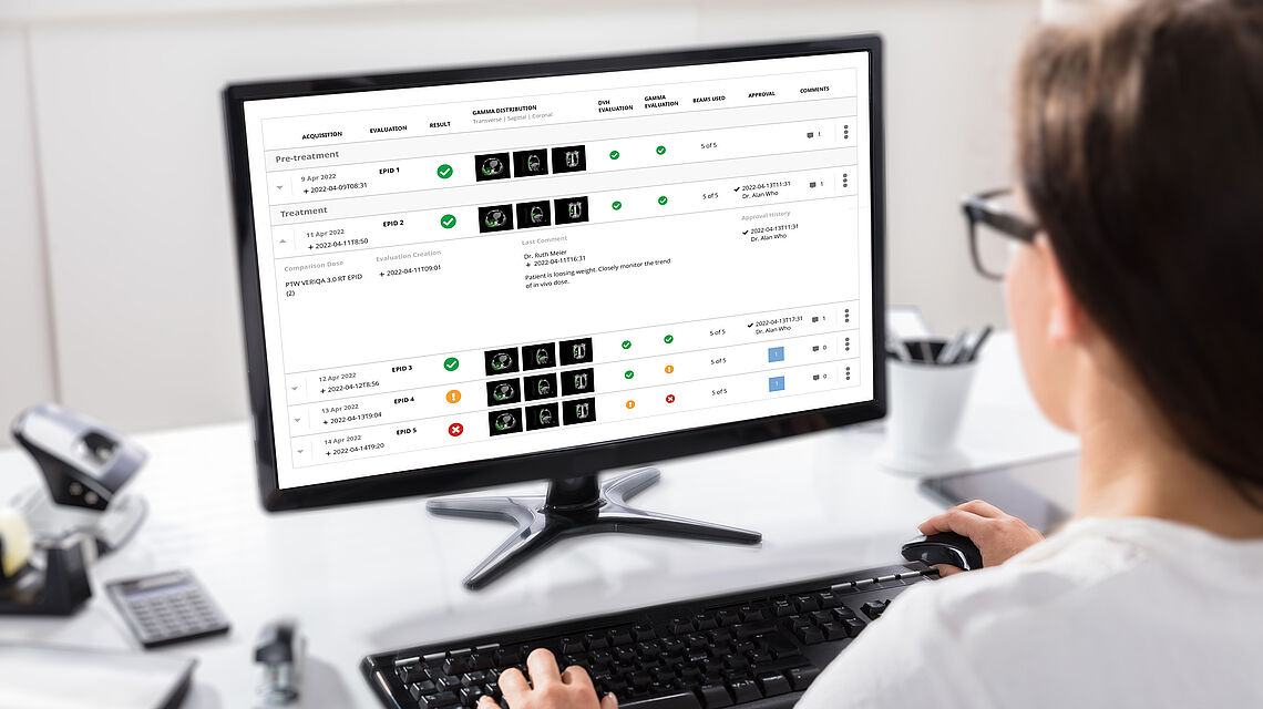 VERQA RT EPID 3D reimagining patient QA