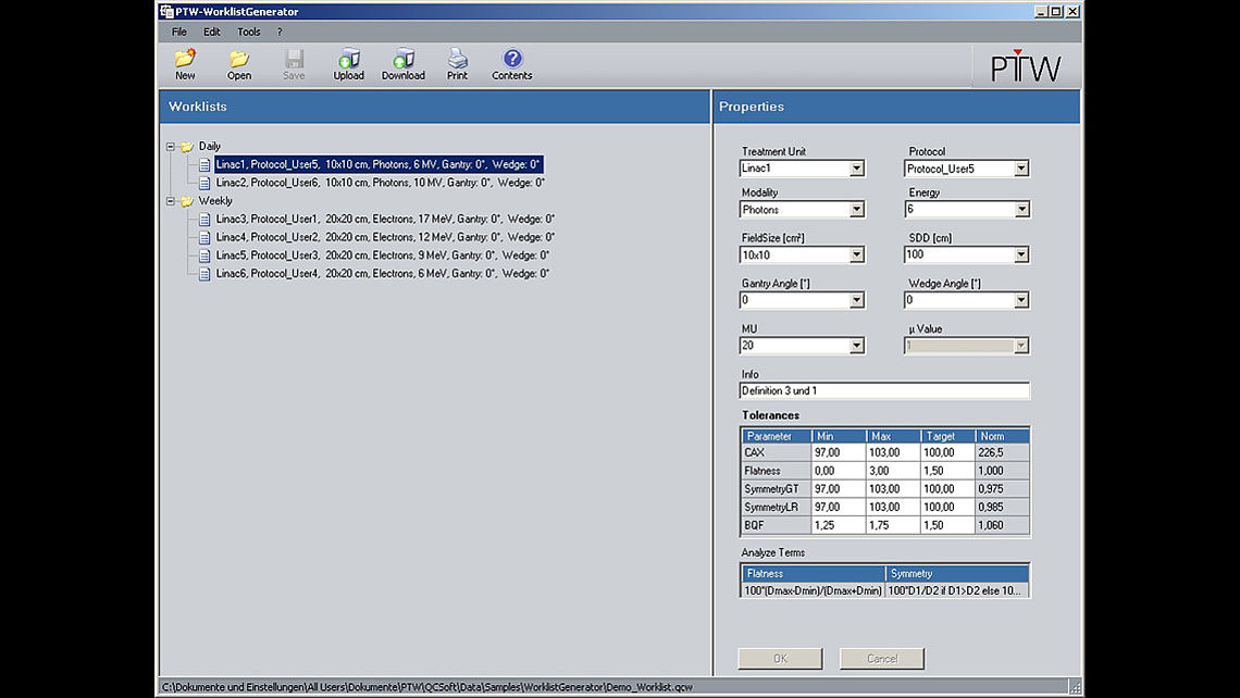 QUICKCHECK webline Constancy Test Device
