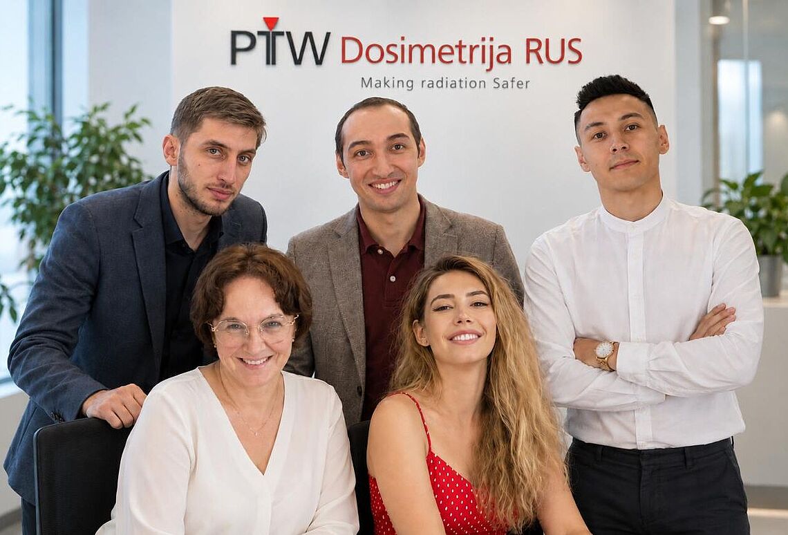 PTW Dosimetrija RUS team