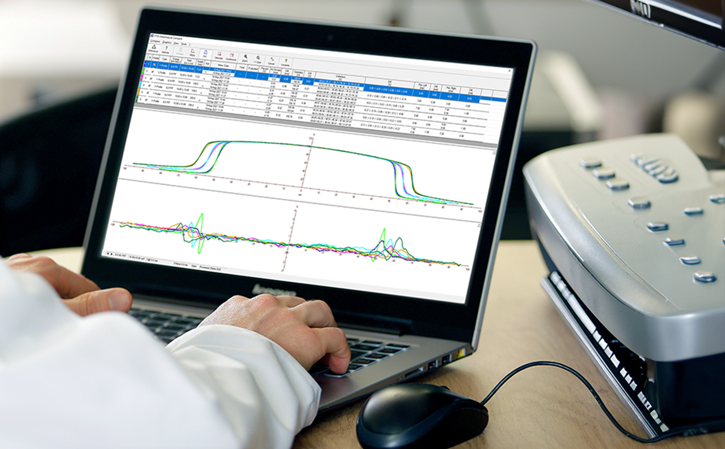 AI-based data processing tools in the BEAMSCAN software