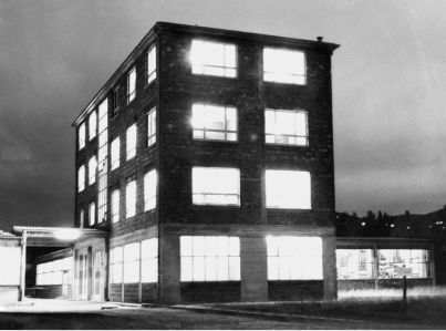 1959 - PTW Building during the night
