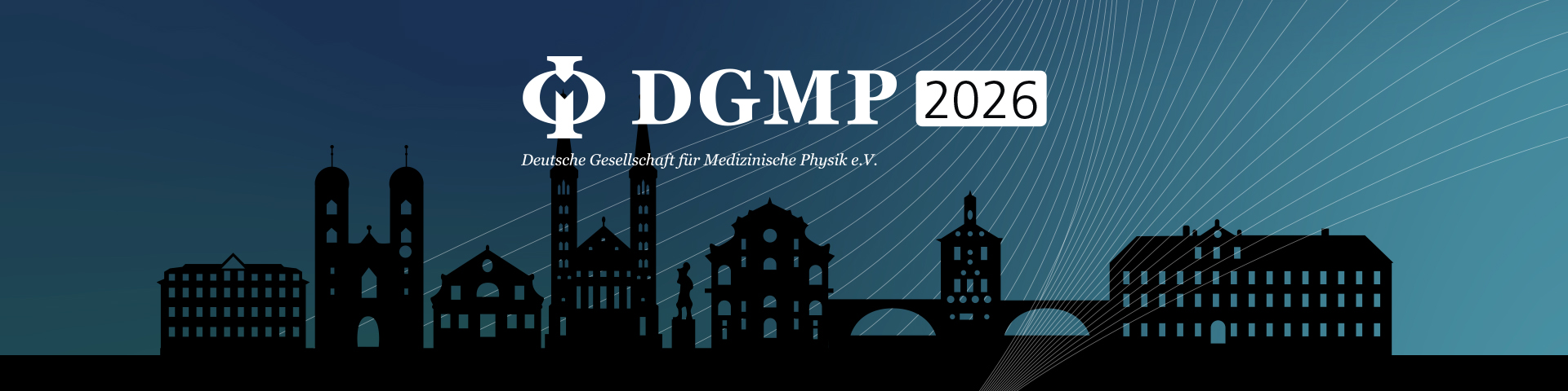 DGMP 2026 banner with Bamberg skyline